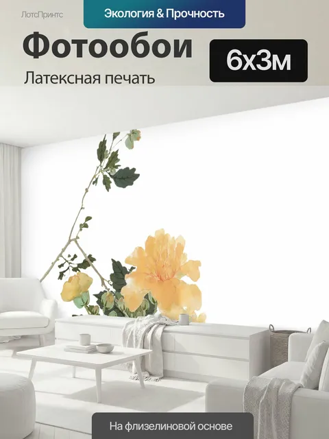 600 × 300 см · Латексная печать