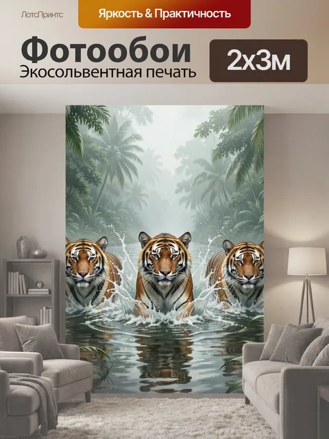 200 × 300 см · Экосольвентная печать