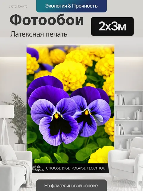 200 × 300 см · Латексная печать