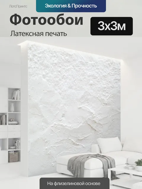 300 × 300 см · Латексная печать