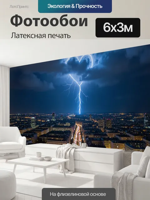 600 × 300 см · Латексная печать