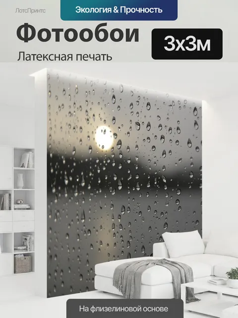 300 × 300 см · Латексная печать