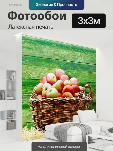 300 × 300 см · Латексная печать