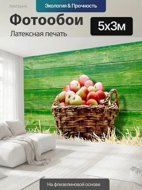 500 × 300 см · Латексная печать