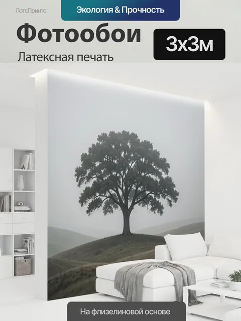 300 × 300 см · Латексная печать