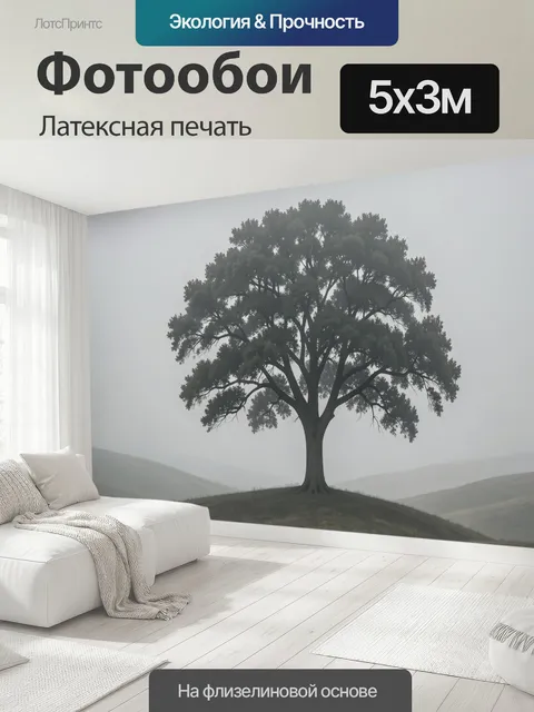 500 × 300 см · Латексная печать
