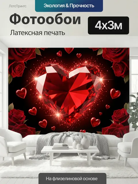 400 × 300 см · Латексная печать