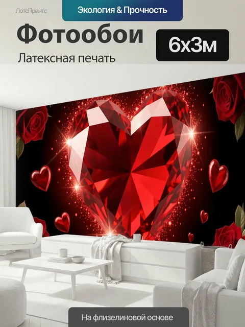 600 × 300 см · Латексная печать