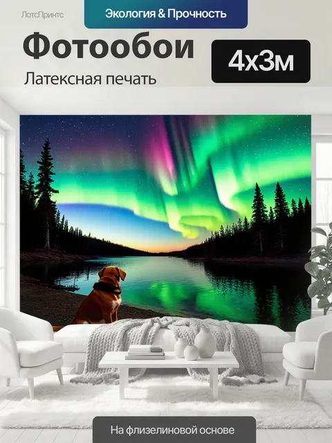 400 × 300 см · Латексная печать