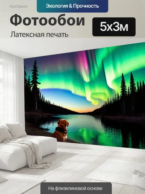 500 × 300 см · Латексная печать