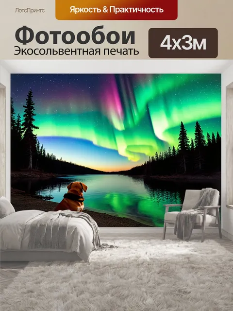 400 × 300 см · Экосольвентная печать