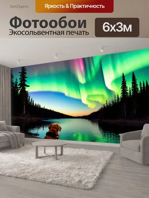 600 × 300 см · Экосольвентная печать