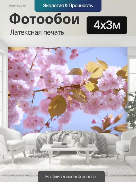 400 × 300 см · Латексная печать