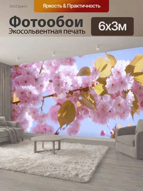 600 × 300 см · Экосольвентная печать