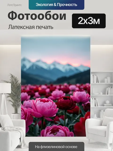 200 × 300 см · Латексная печать