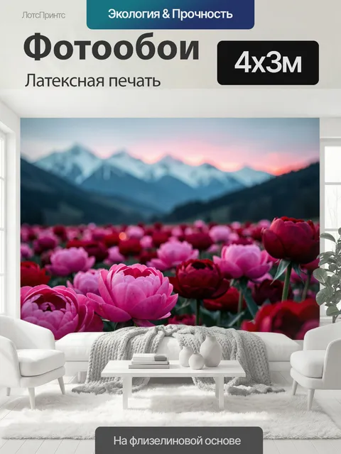 400 × 300 см · Латексная печать