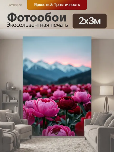 200 × 300 см · Экосольвентная печать