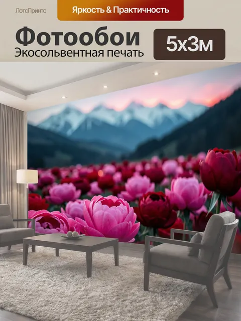 500 × 300 см · Экосольвентная печать