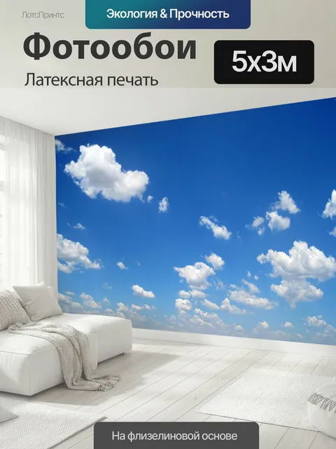 500 × 300 см · Латексная печать