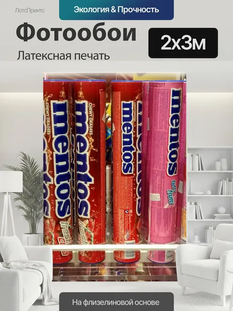 200 × 300 см · Латексная печать