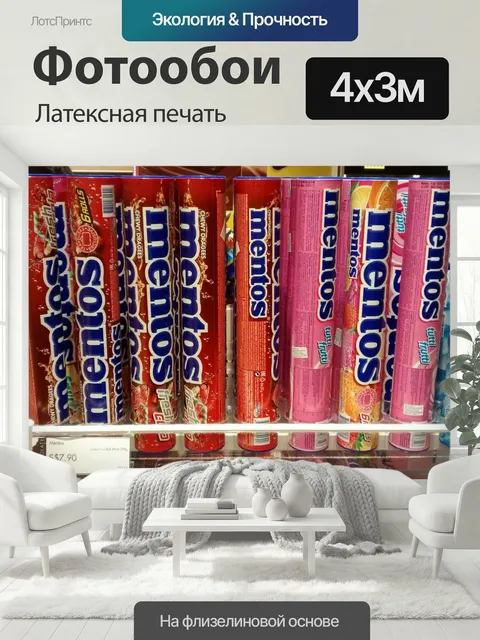 400 × 300 см · Латексная печать