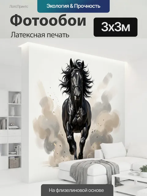 300 × 300 см · Латексная печать