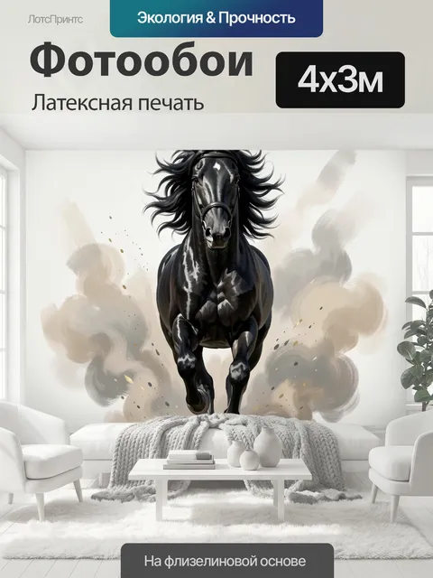 400 × 300 см · Латексная печать
