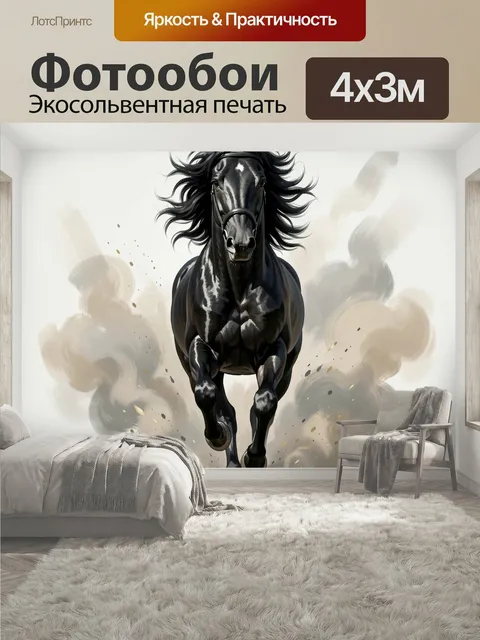 400 × 300 см · Экосольвентная печать