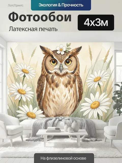 400 × 300 см · Латексная печать
