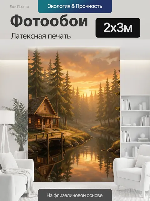200 × 300 см · Латексная печать