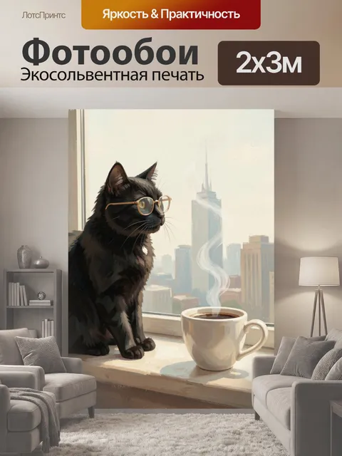 200 × 300 см · Экосольвентная печать