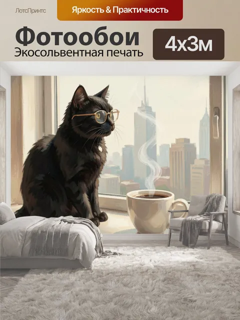 400 × 300 см · Экосольвентная печать