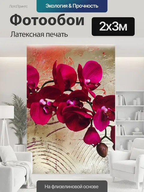 200 × 300 см · Латексная печать