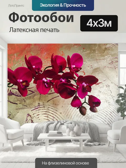 400 × 300 см · Латексная печать