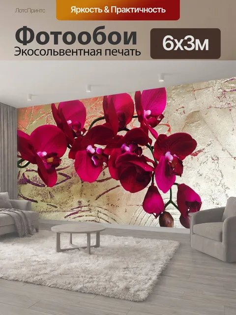 600 × 300 см · Экосольвентная печать