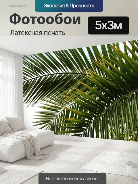 500 × 300 см · Латексная печать