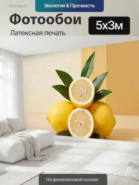 500 × 300 см · Латексная печать