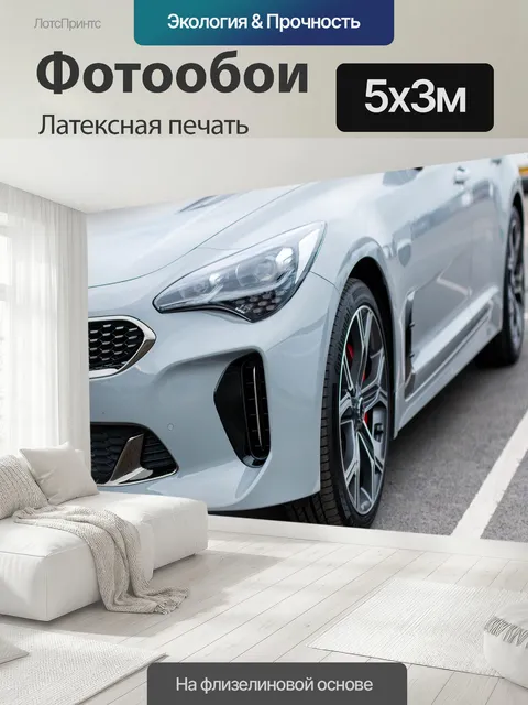 500 × 300 см · Латексная печать