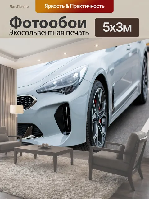 500 × 300 см · Экосольвентная печать