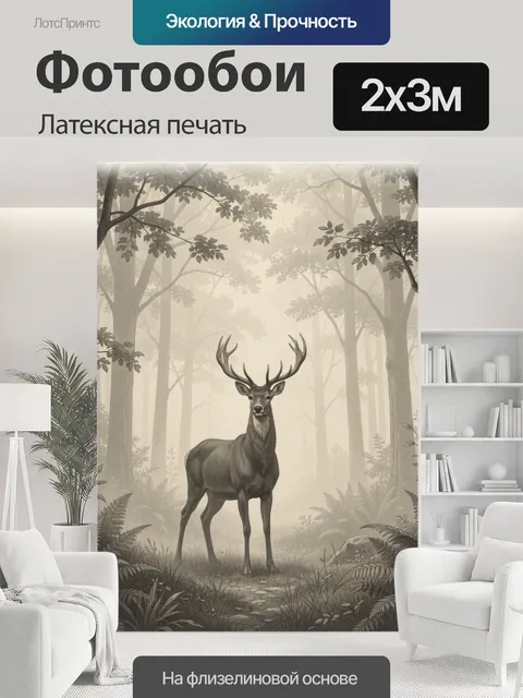 200 × 300 см · Латексная печать
