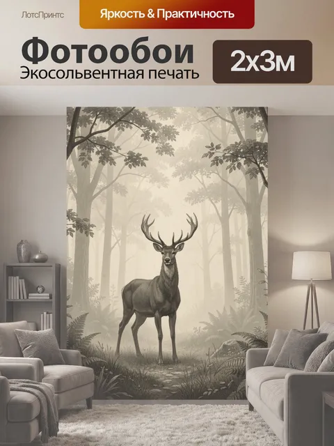200 × 300 см · Экосольвентная печать