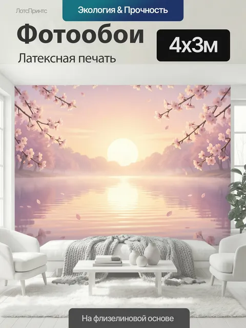 400 × 300 см · Латексная печать