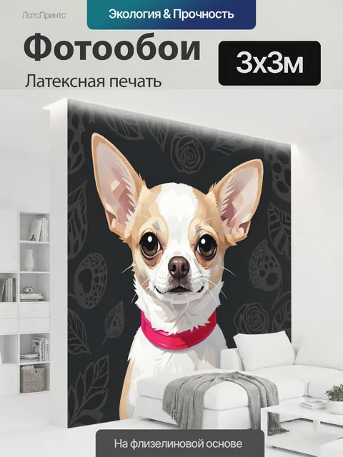 300 × 300 см · Латексная печать