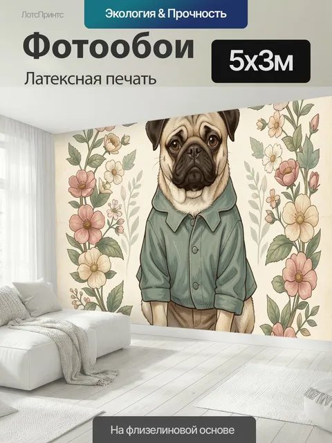 500 × 300 см · Латексная печать