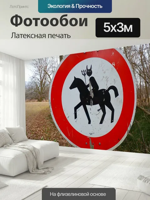 500 × 300 см · Латексная печать