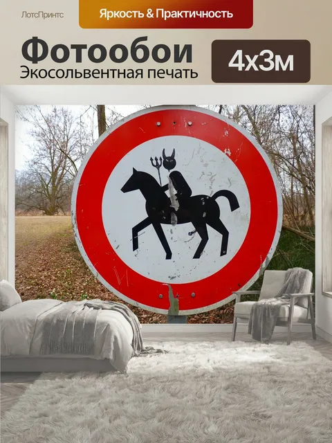 400 × 300 см · Экосольвентная печать