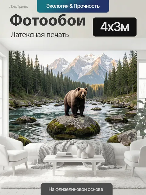 400 × 300 см · Латексная печать