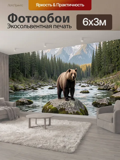 600 × 300 см · Экосольвентная печать