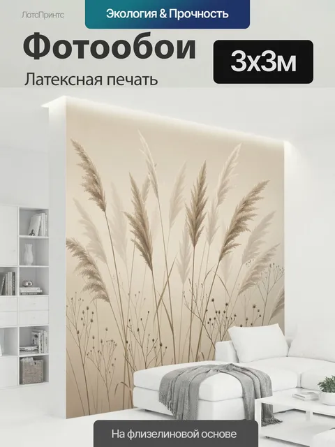 300 × 300 см · Латексная печать