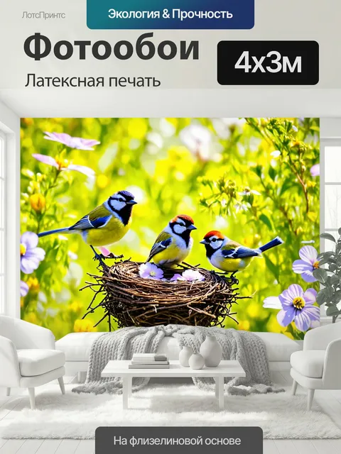 400 × 300 см · Латексная печать